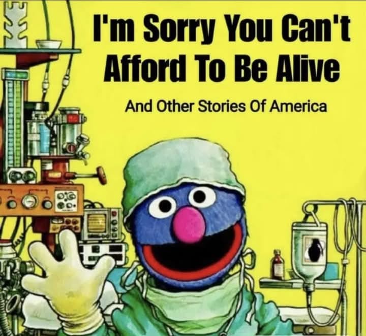 American, you can't afford to be alive anymore!